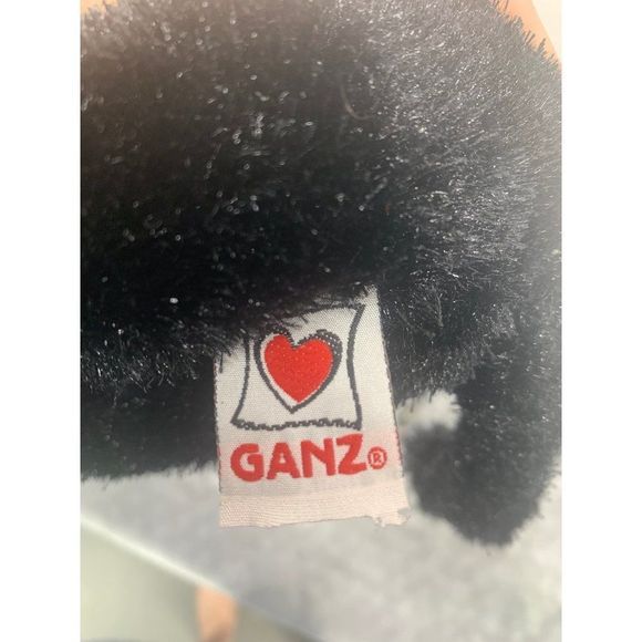 Webkinz Ganz Halloween Black Cat no code green eye - Picture 6 of 8